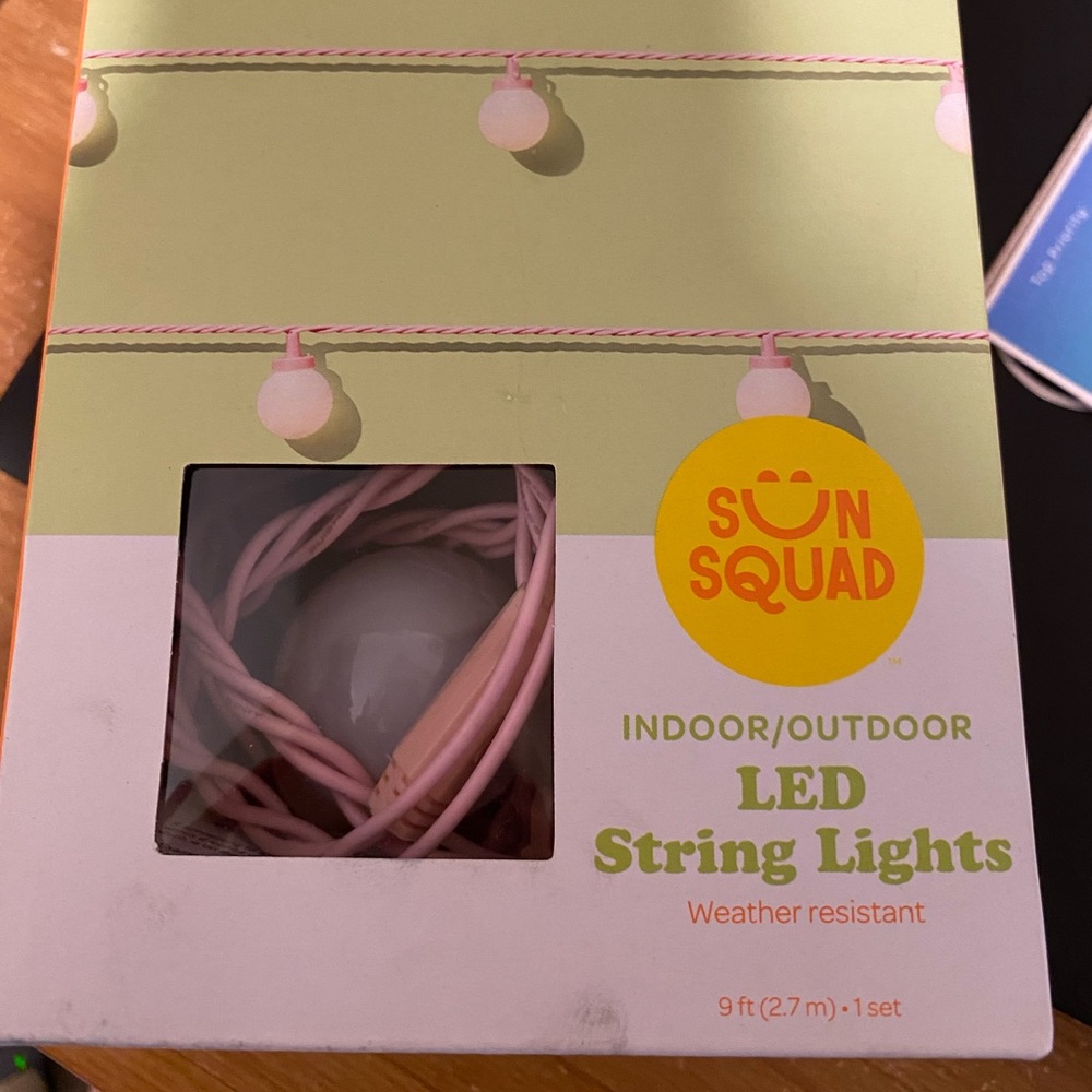 Pink LED Target Sun Squad Lights